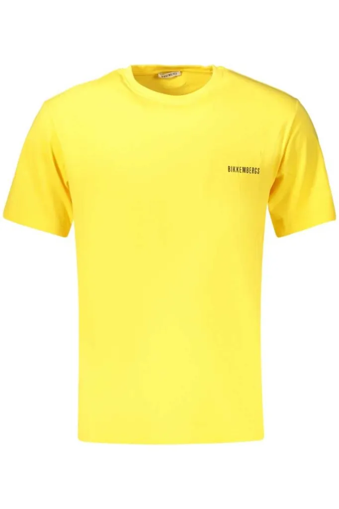 Bikkembergs muška majica bkk2mts01, Žuta