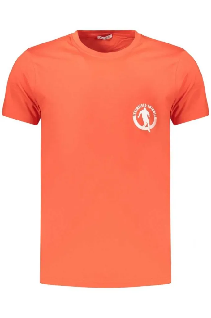 Bikkembergs muška majica bkk3mts02, narandžasta