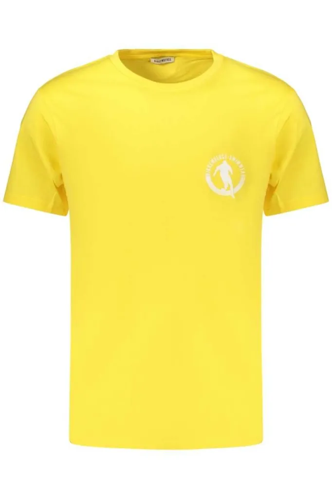Bikkembergs muška majica bkk3mts02, Žuta