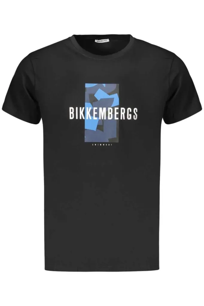 Bikkembergs muška majica bkk3mts03, crna