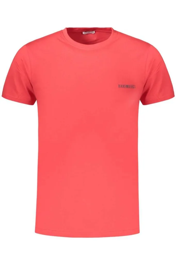 Bikkembergs muška majica bkk3mts04, crvena