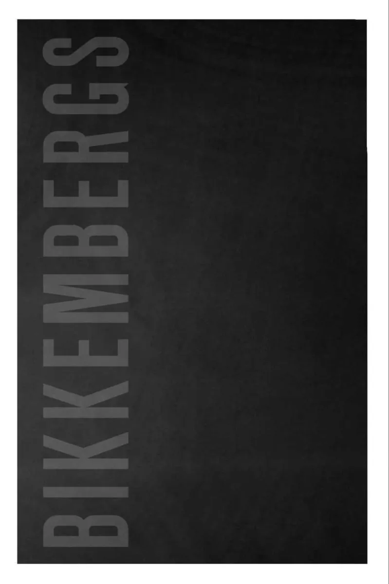 Bikkembergs muški peškir bkk26mtw02, crni