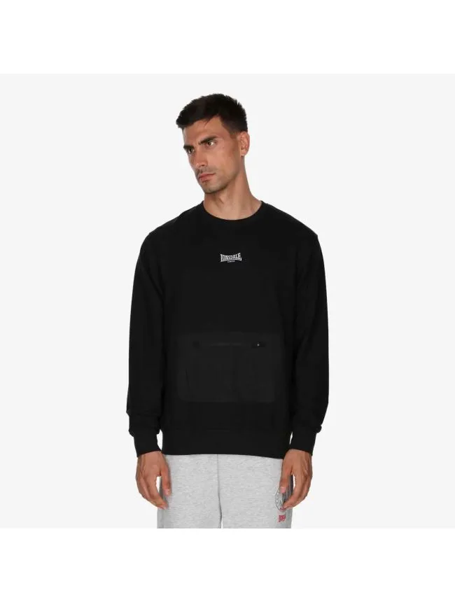 Black crewneck
