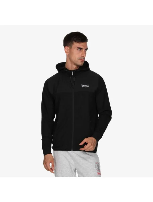 Black full zip hoody