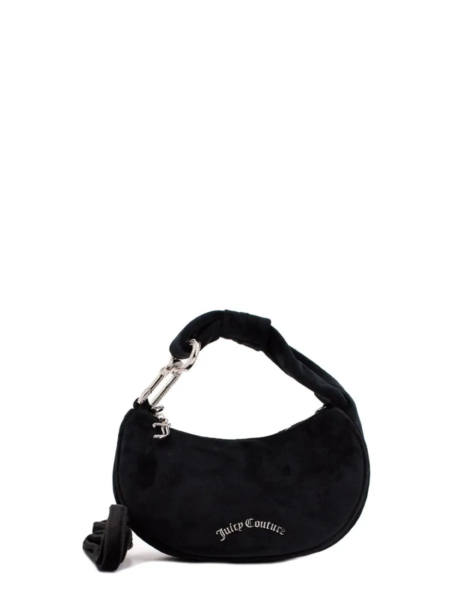 Blossom small hobo bag polyester black
