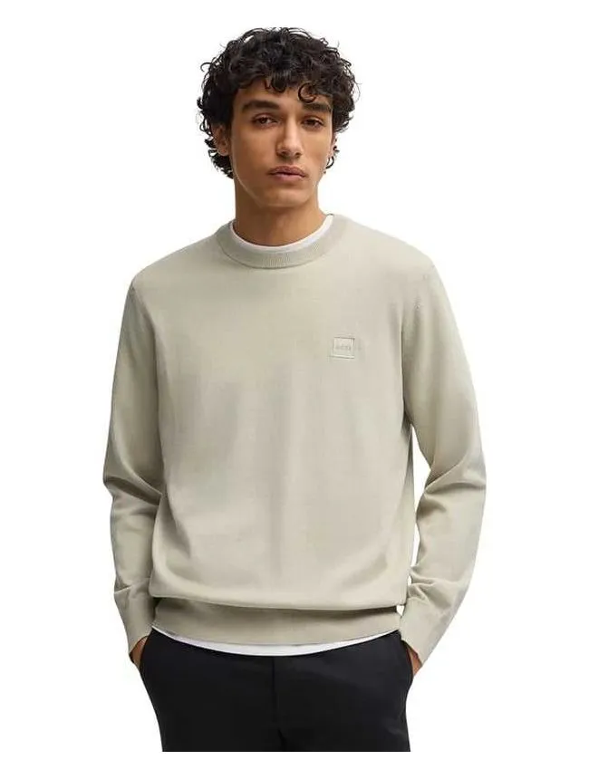 Boss - bež muški džemper