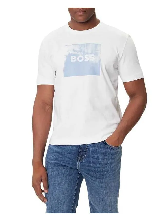 Boss - bela muška majica