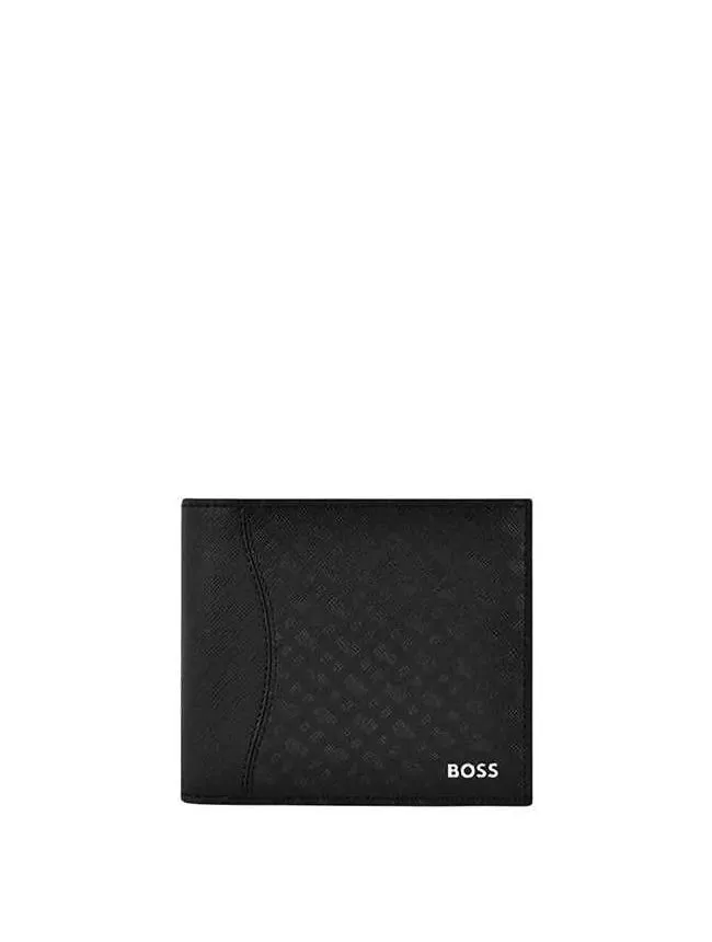 Boss - crni muški novčanik