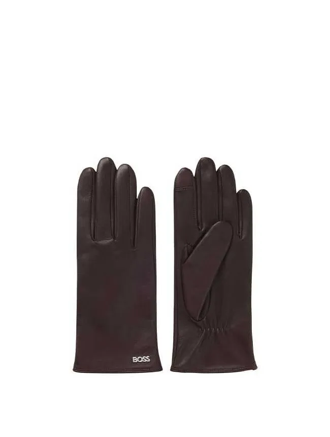 Boss - kožne ženske rukavice