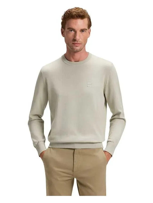 Boss - pamučni muški džemper