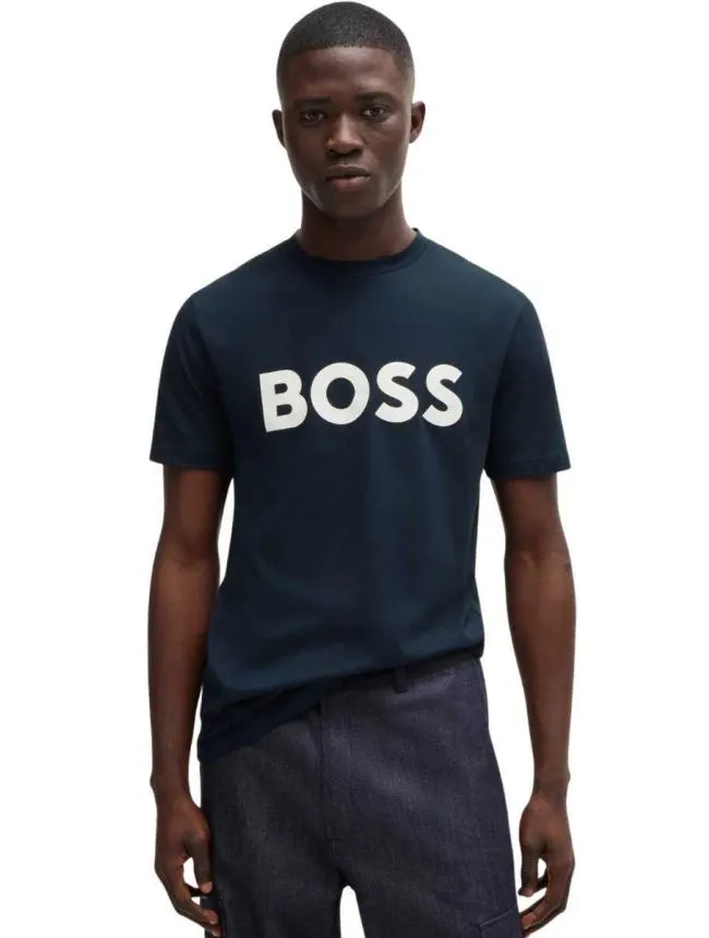 Boss - teget muška majica