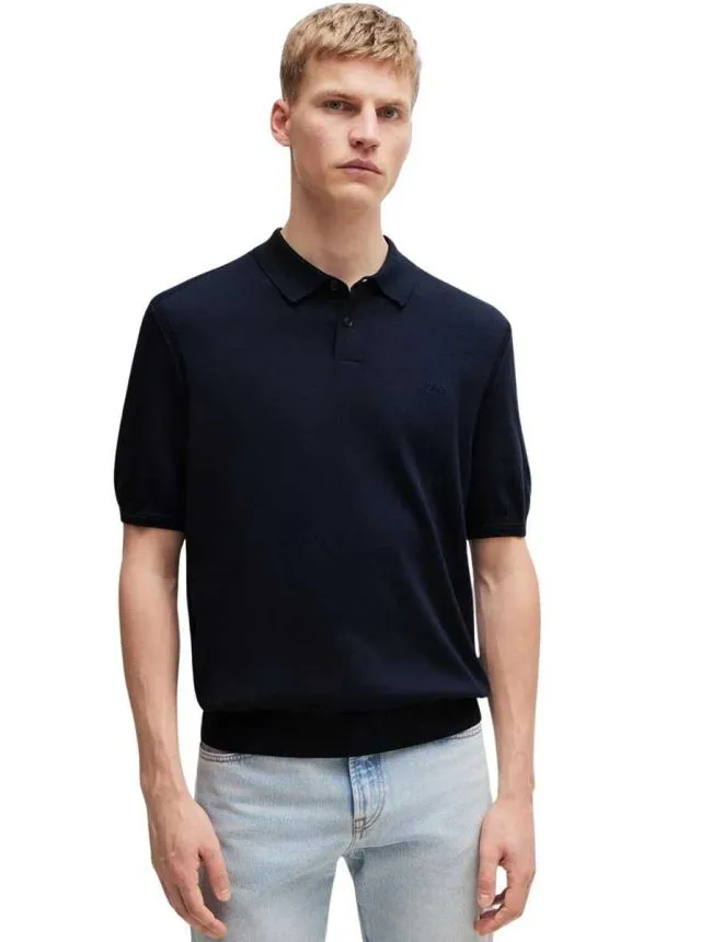 Boss - teget muška polo majica