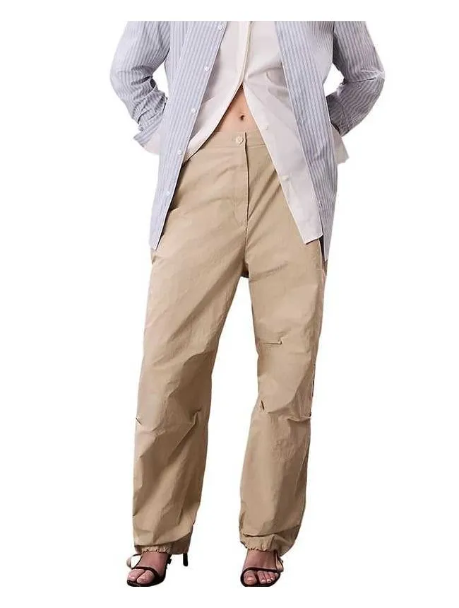 Calvin klein - bež ženske pantalone