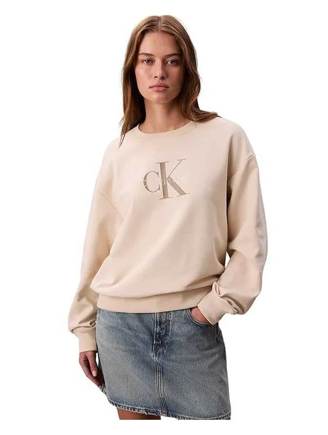 Calvin klein - bež ženski duks