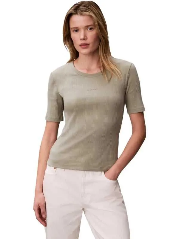 Calvin klein - bež majica kratkih rukava