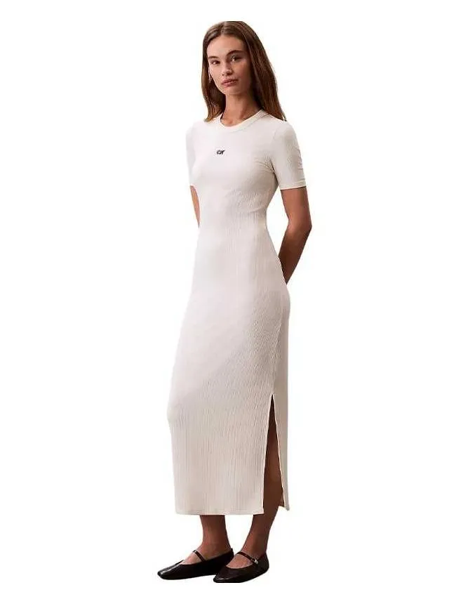 Calvin klein - bela maxi haljina