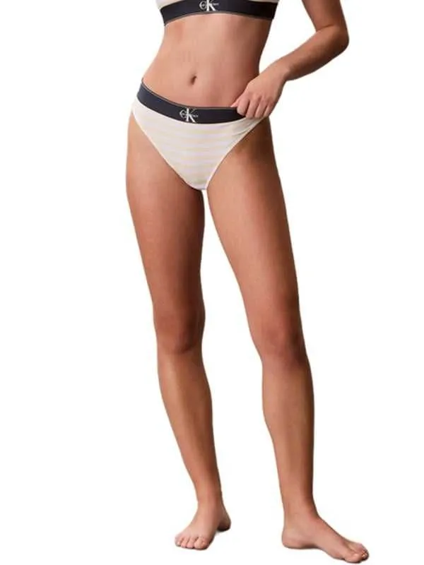 Calvin klein - bele ženske slip gaćice