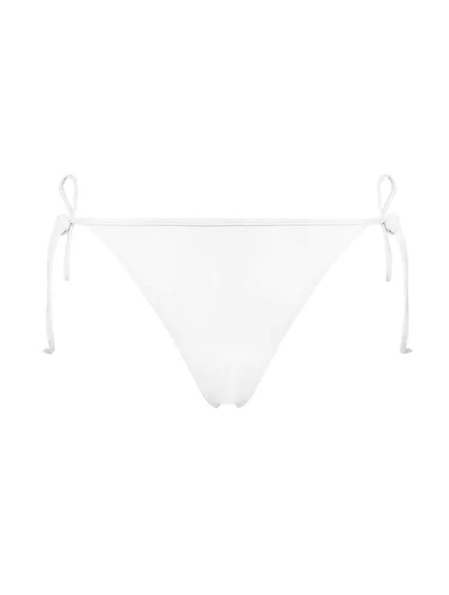 Calvin klein - beli bikini sa bočnim trakicama