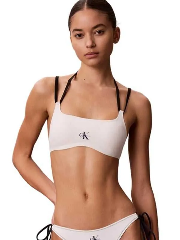 Calvin klein - beli ženski bikini top