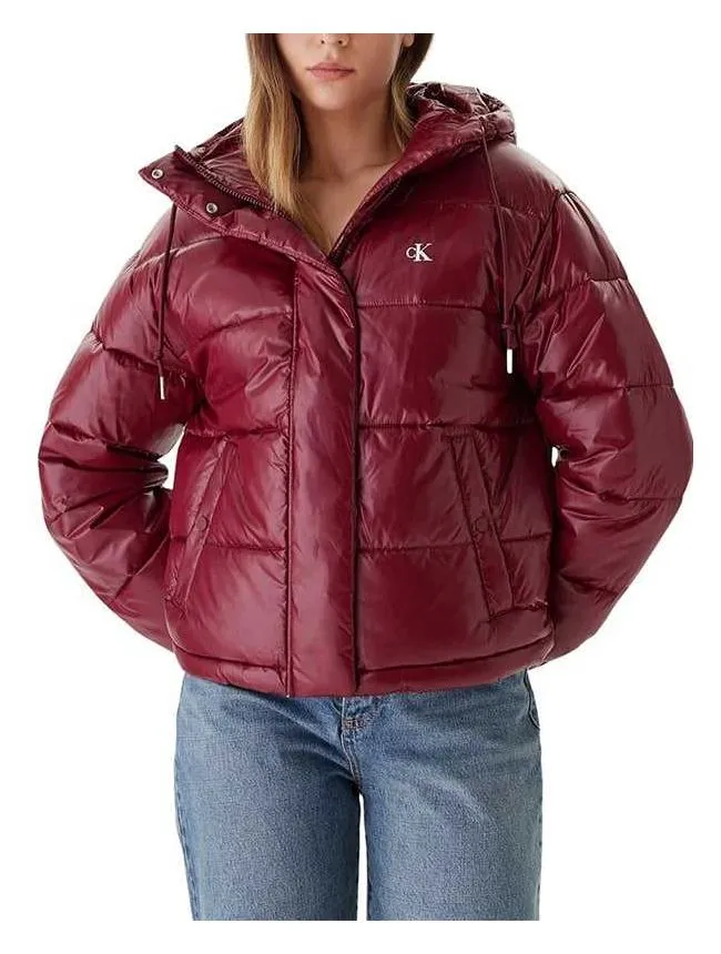 Calvin klein - bordo ženska jakna