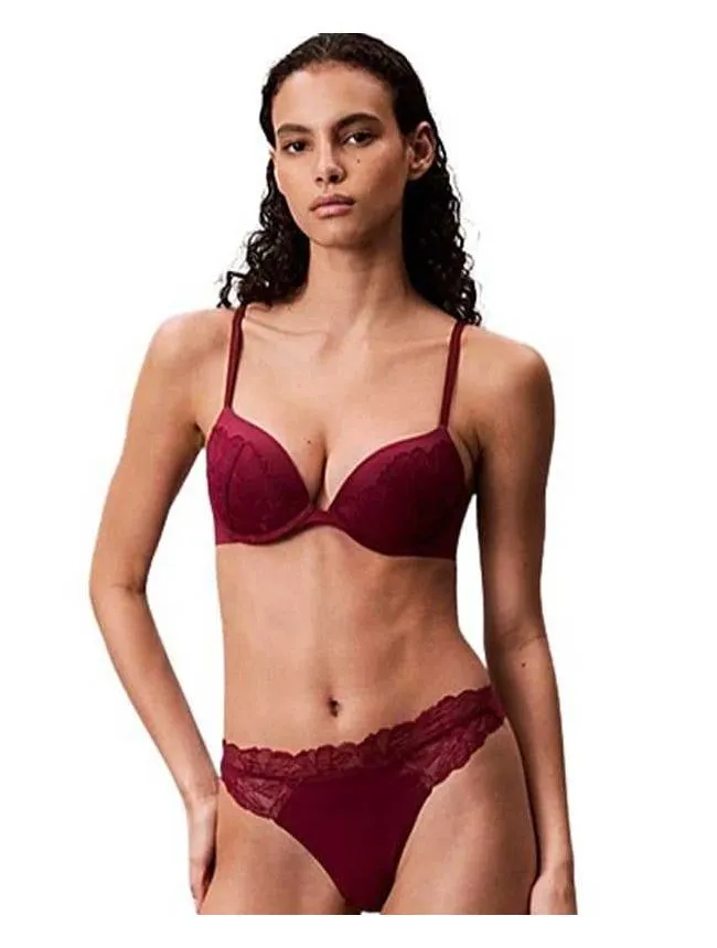 Calvin klein - bordo ženski grudnjak