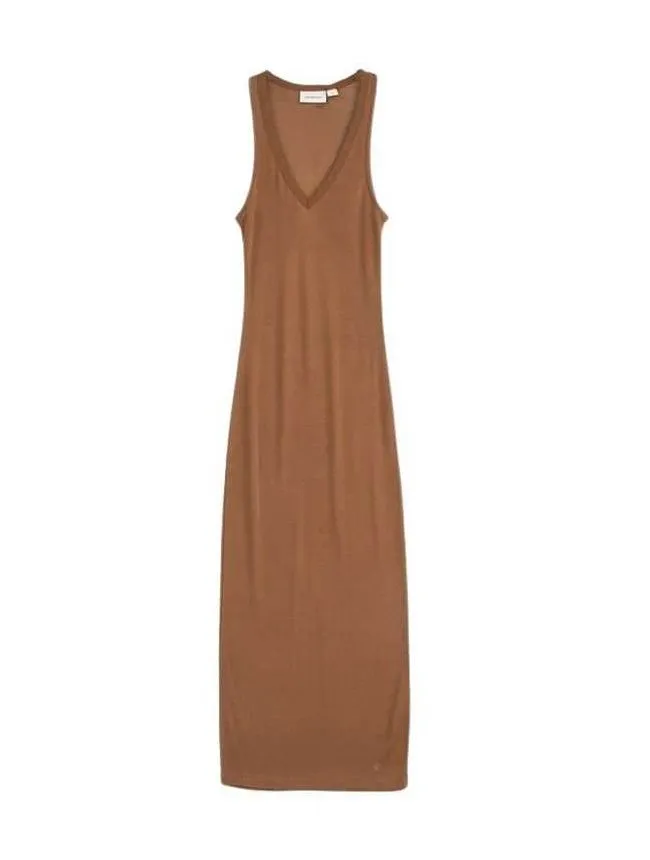 Calvin klein - braon maxi haljina