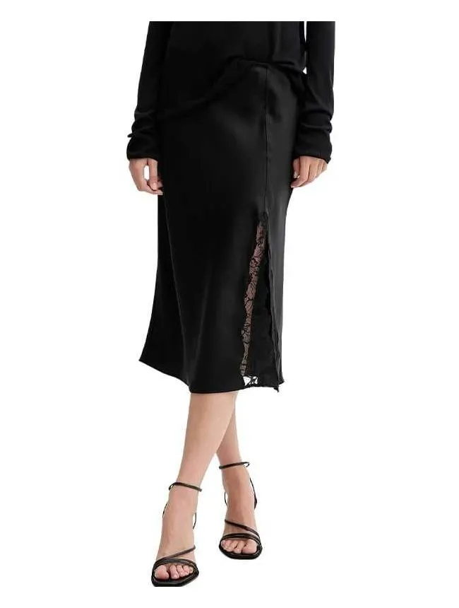 Calvin klein - crna midi suknja