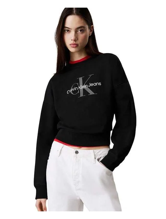 Calvin klein - crni ženski duks