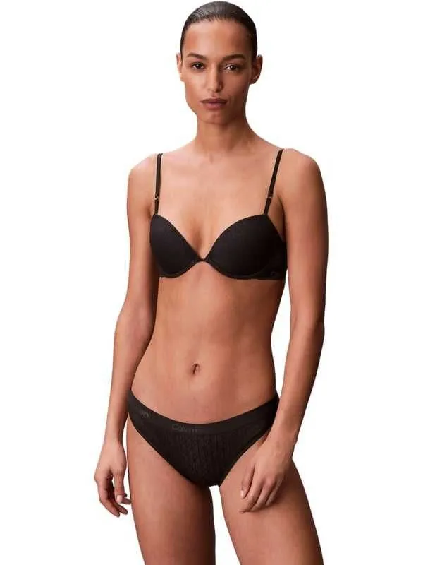 Calvin klein - crni monogram grudnjak