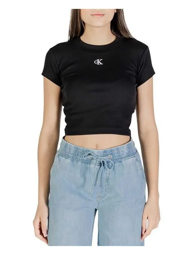 Calvin klein - crop fit ženska majica