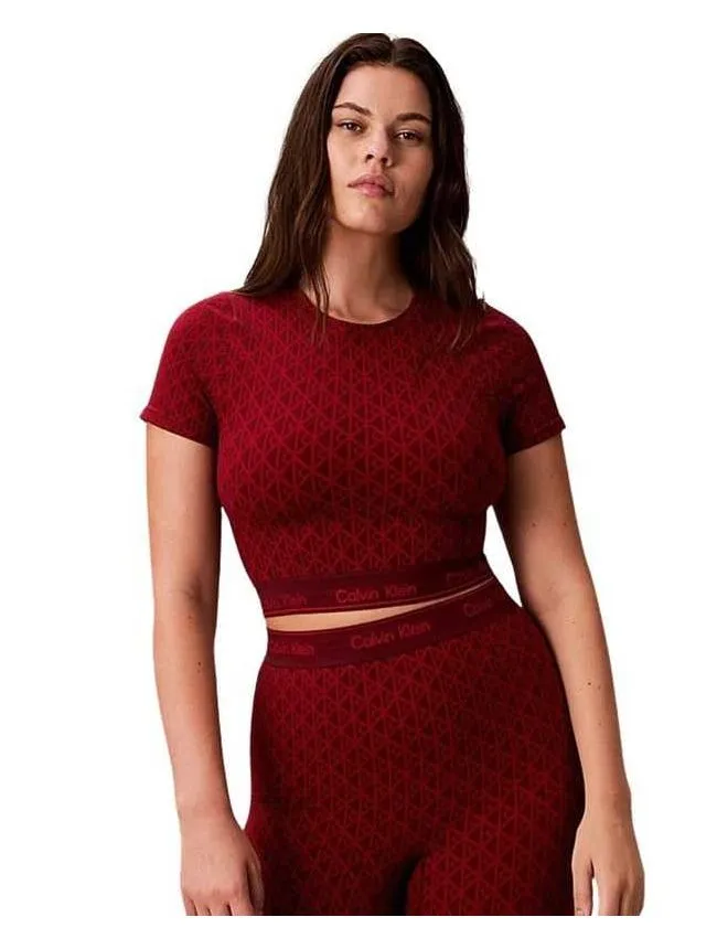 Calvin klein - crop fit ženska majica