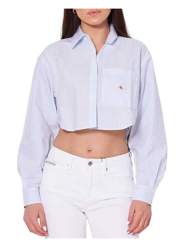 Calvin klein - cropped ženska košulja