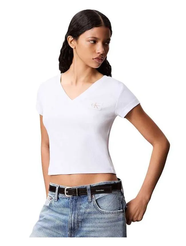 Calvin klein - Ženska majica sa v izrezom