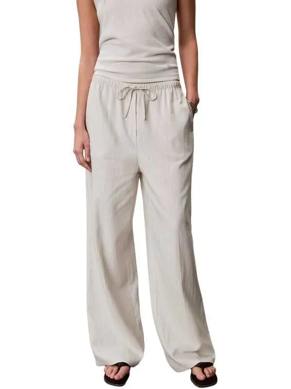 Calvin klein - Ženske pantalone sa učkurom