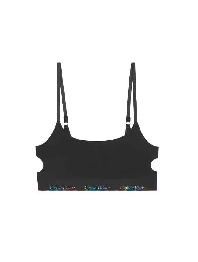 Calvin klein - grudnjak sa šarenom logo trakom