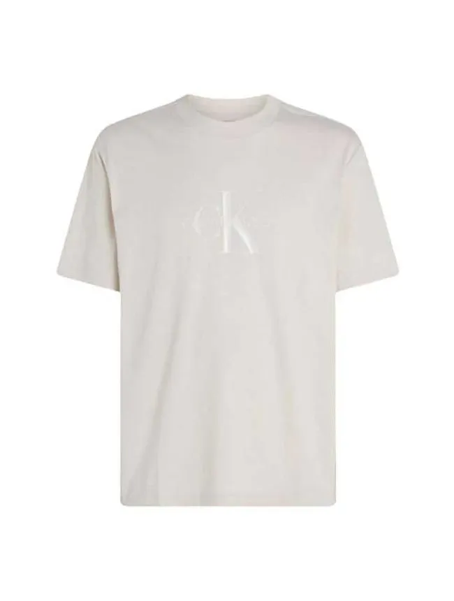 Calvin klein - krem-bela muška majica