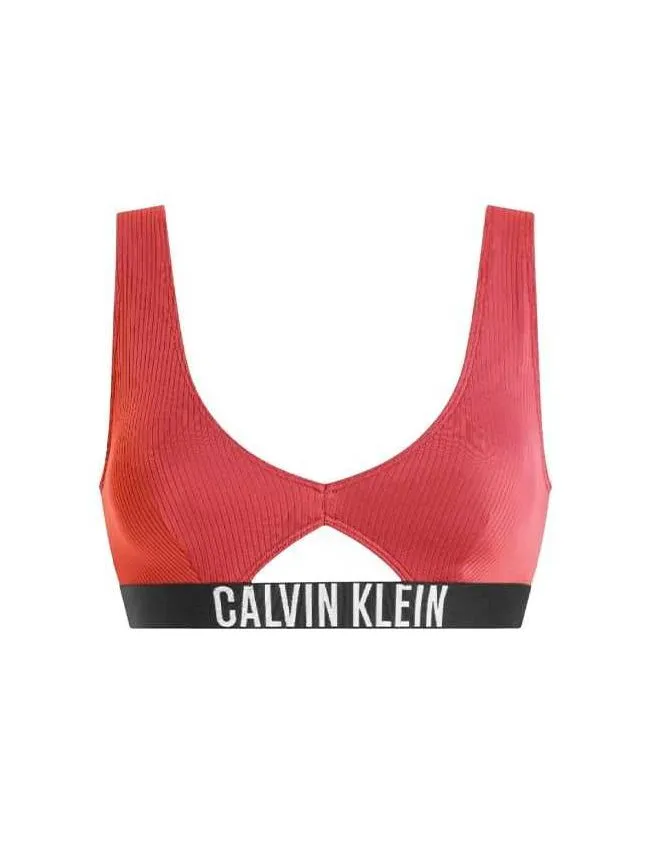 Calvin klein - logo bikini top