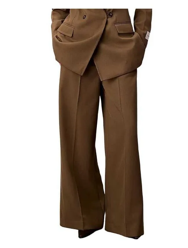 Calvin klein - maslinaste ženske pantalone