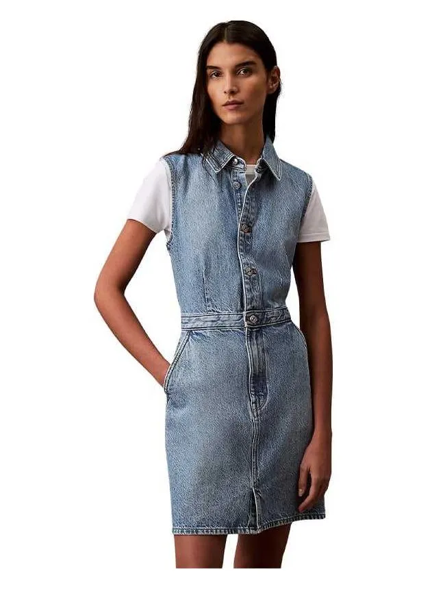 Calvin klein - mini denim haljina
