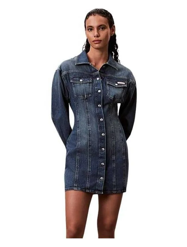 Calvin klein - mini denim haljina