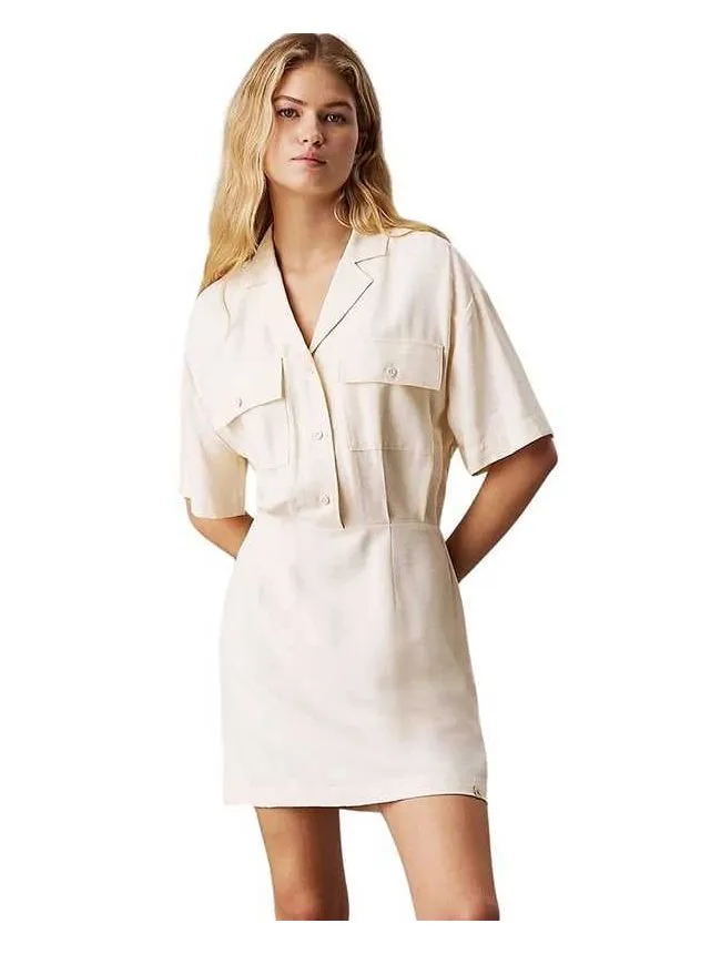 Calvin klein - mini haljina sa kratkim rukavima