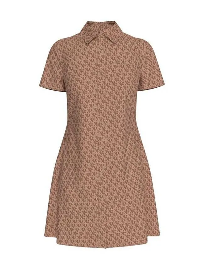 Calvin klein - mini monogram košulja-haljina