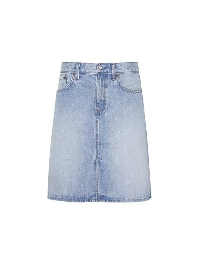 Calvin klein - pamučna denim suknja