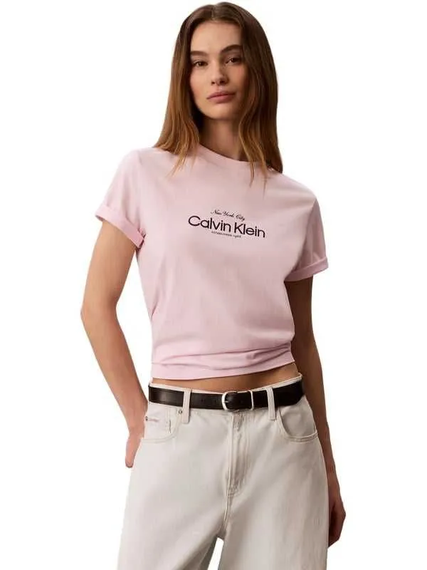 Calvin klein - pamučna ženska majica