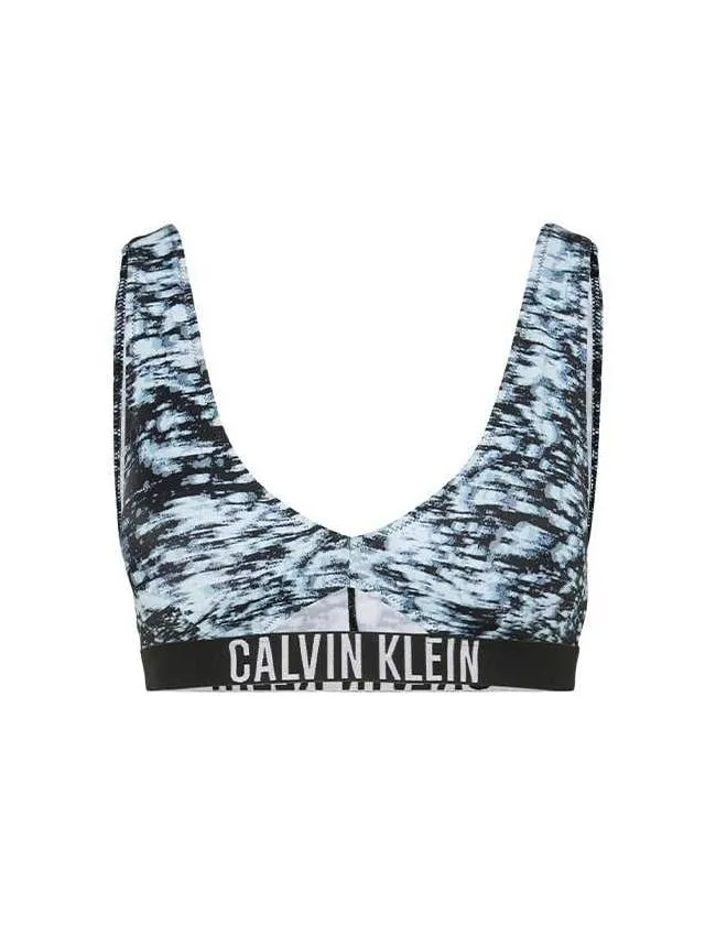 Calvin klein - plavi bikini top