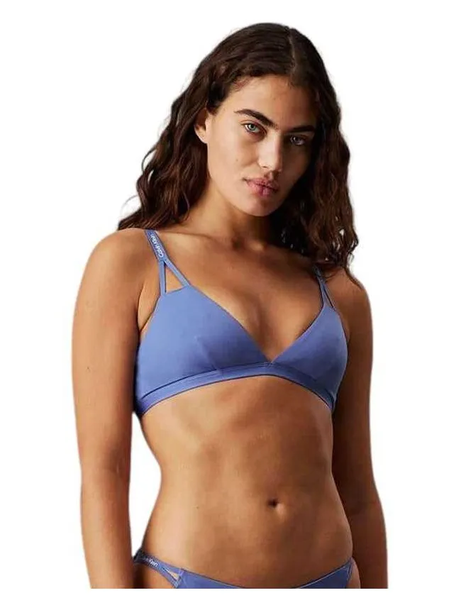 Calvin klein - plavi bikini top