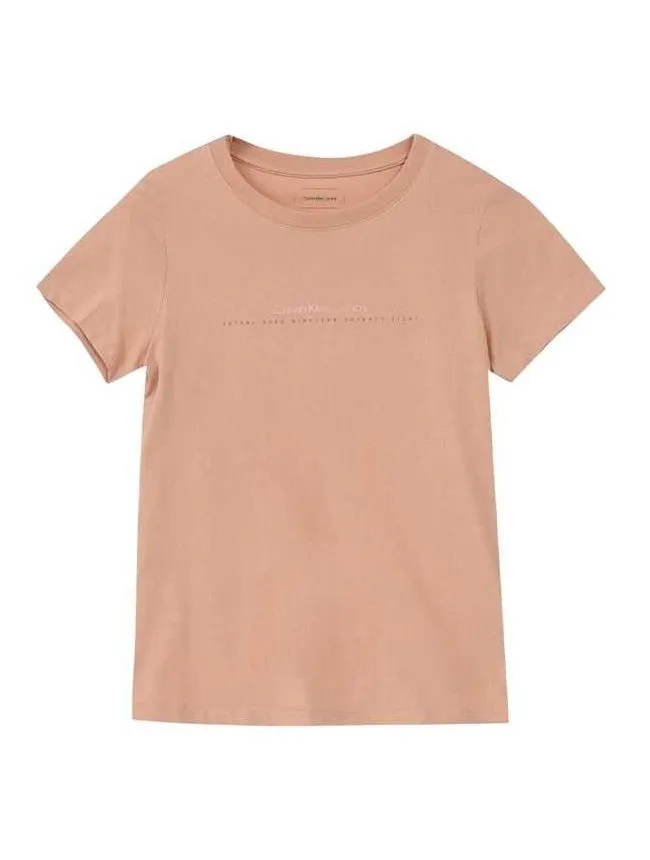 Calvin klein - puder roze ženska majica