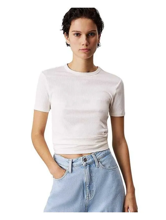 Calvin klein - rebrasta ženska majica