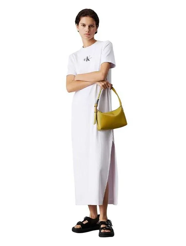 Calvin klein - rebrasta maxi haljina