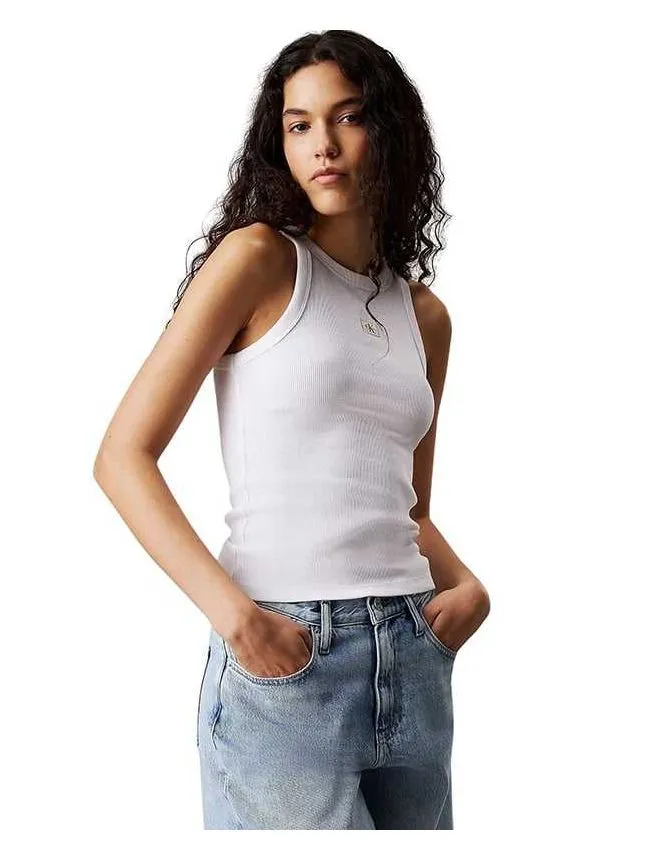 Calvin klein - rebrasti ženski top